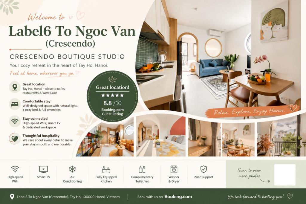 Label6 To Ngoc Van - Crescendo Boutique Studio – Hanoi